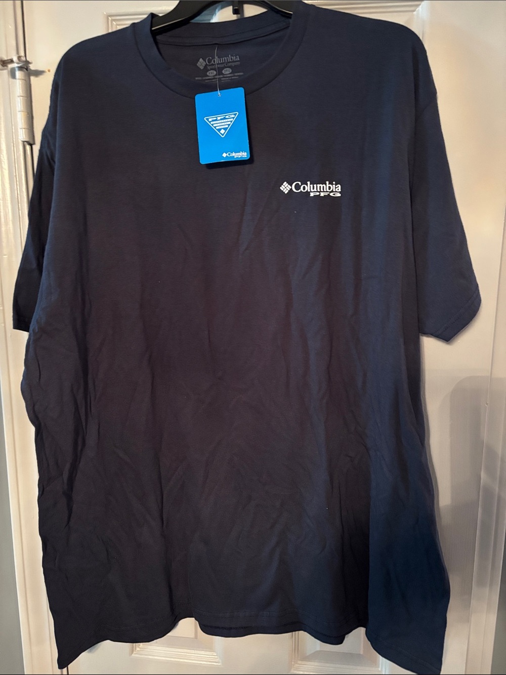 Columbia Performance Fishing Gear Navy Short Sleeve Tee NWT